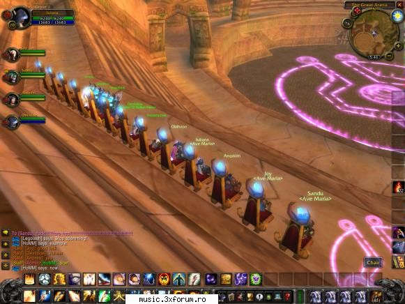 hommwow este un sv de wow ...patch 2.4.3 server lvl 70 instant t6  
si sa iti faci acc de forum:  
e